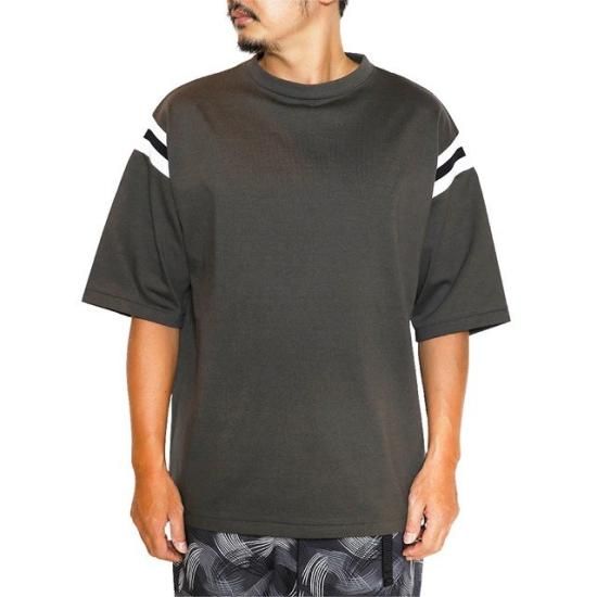 CALEE VINTAGE TYPE FOOT BALL TEE - FLOATER