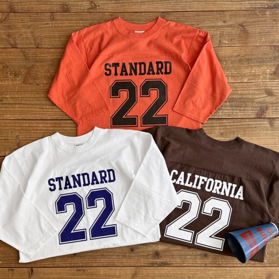 STANDARD CALIFORNIA SD Heavyweight Football Logo T - FLOATER