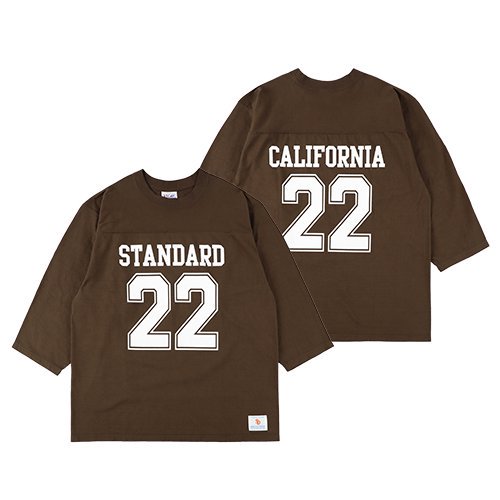 STANDARD CALIFORNIA SD Heavyweight Football Logo T - FLOATER