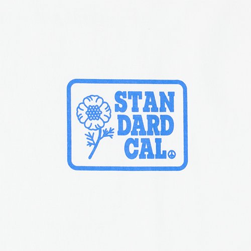 STANDARD CALIFORNIA SD Heavyweight Poppy Logo T - FLOATER