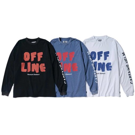 <img class='new_mark_img1' src='https://img.shop-pro.jp/img/new/icons50.gif' style='border:none;display:inline;margin:0px;padding:0px;width:auto;' />CAPTAINS HELM #OFF LINE L/S TEE