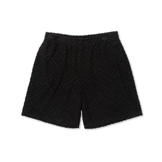<img class='new_mark_img1' src='https://img.shop-pro.jp/img/new/icons12.gif' style='border:none;display:inline;margin:0px;padding:0px;width:auto;' />CALEE PILE JACQUARD RELAX SHORTS