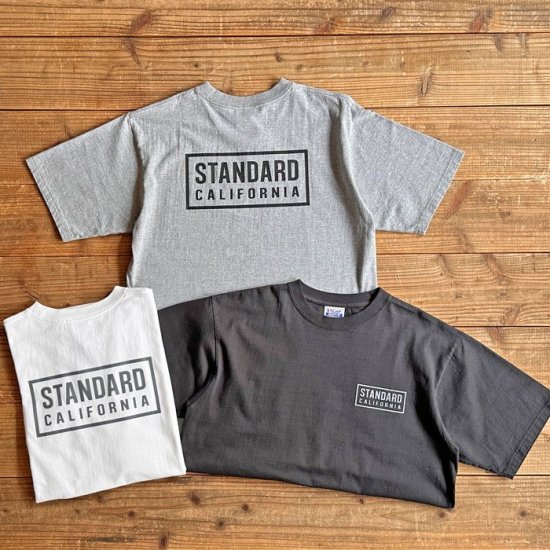 STANDARD CALIFORNIA SD Heavyweight Box Logo T - FLOATER