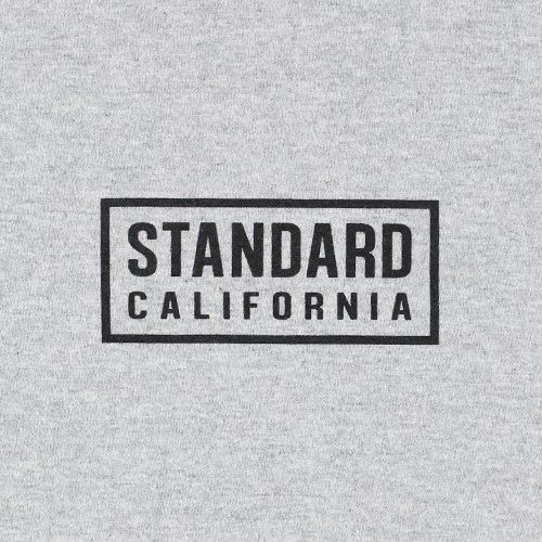 スタンダードカリフォルニア　ボックスロゴ　ブラック　L 美品 SD Heavyweight Box Logo T : STANDARD CALIFORNIA OFFICIAL