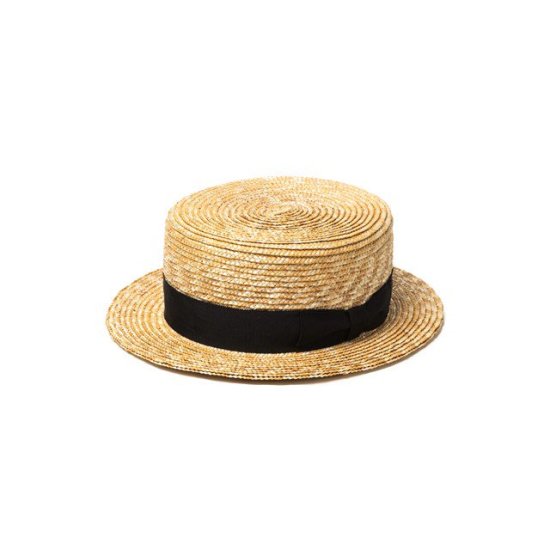 <img class='new_mark_img1' src='https://img.shop-pro.jp/img/new/icons12.gif' style='border:none;display:inline;margin:0px;padding:0px;width:auto;' />CALEE STRAW BOATER HAT