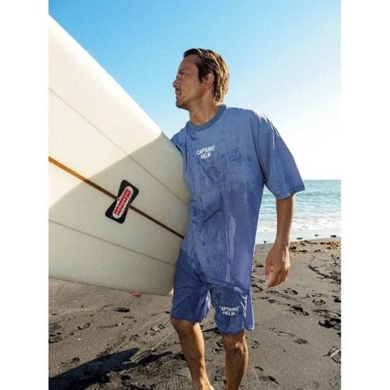 CAPTAINS HELM #DRY STRETCH SURF TEE - FLOATER