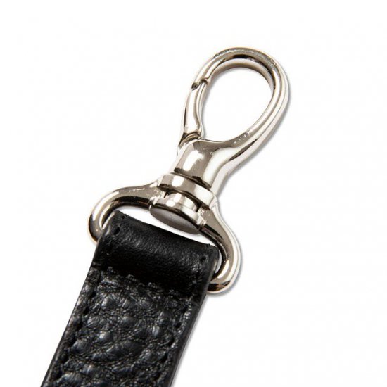 CALEE SILVER STAR CONCHO LEATHER KEY RING TYPE B - FLOATER