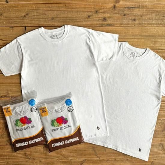STANDARD CALIFORNIA Fruit of the Loom × SD 2Pack T - FLOATER