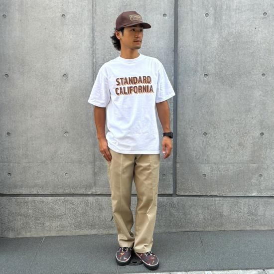 Standard Californiaの新型サインペイントロゴTシャツ