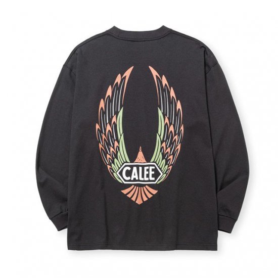 <img class='new_mark_img1' src='https://img.shop-pro.jp/img/new/icons12.gif' style='border:none;display:inline;margin:0px;padding:0px;width:auto;' />CALEE VINTAGE TYPE WING LOGO L/S TEE NATURALLY PAINT DESIGN