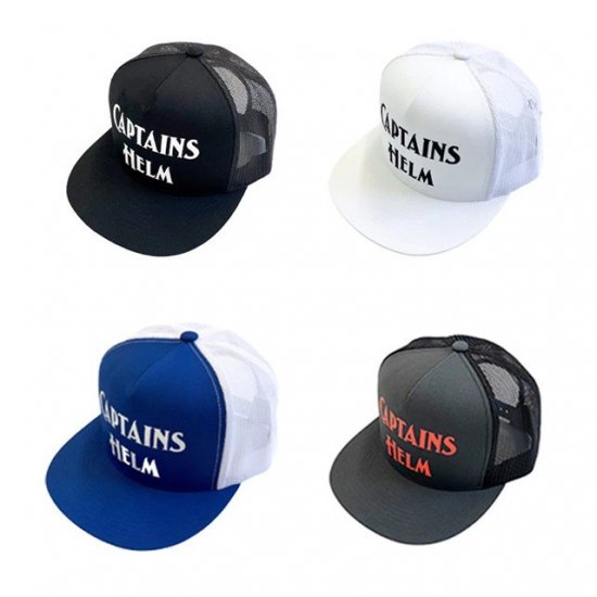 CAPTAINS HELM #CLASSIC LOGO MESH CAP - FLOATER