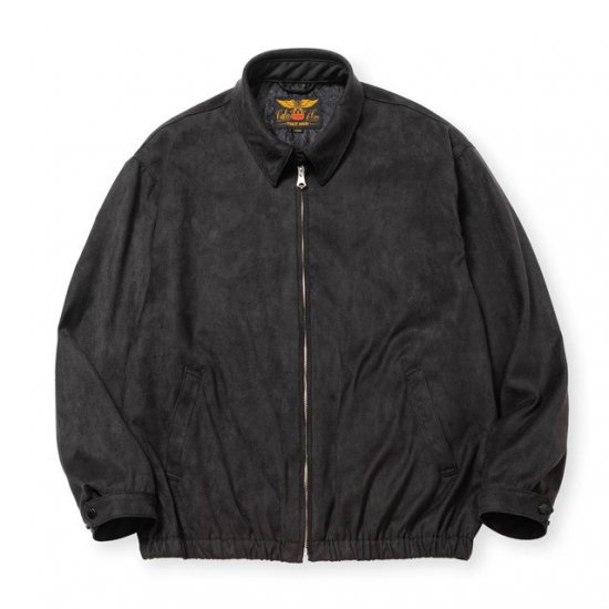 <img class='new_mark_img1' src='https://img.shop-pro.jp/img/new/icons12.gif' style='border:none;display:inline;margin:0px;padding:0px;width:auto;' />CALEE FAUX SUEDE HARRINGTON JACKET