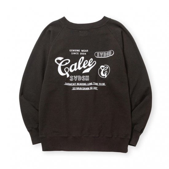 <img class='new_mark_img1' src='https://img.shop-pro.jp/img/new/icons12.gif' style='border:none;display:inline;margin:0px;padding:0px;width:auto;' />CALEE 60S LOOP WHEEL RAGLAN CREW NECK SW