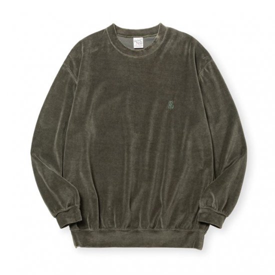 <img class='new_mark_img1' src='https://img.shop-pro.jp/img/new/icons12.gif' style='border:none;display:inline;margin:0px;padding:0px;width:auto;' />CALEE VELOUR CREW NECK SH