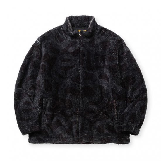 <img class='new_mark_img1' src='https://img.shop-pro.jp/img/new/icons12.gif' style='border:none;display:inline;margin:0px;padding:0px;width:auto;' />CALEE NYLON RIP FLEECE TRACK TYPE JACKET SNAKE PATTERN