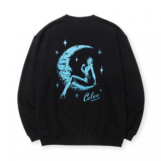 <img class='new_mark_img1' src='https://img.shop-pro.jp/img/new/icons12.gif' style='border:none;display:inline;margin:0px;padding:0px;width:auto;' />CALEE SYNDICATE RETRO GIRL CREW NECK SW NATURALLY PAINT DESIGN