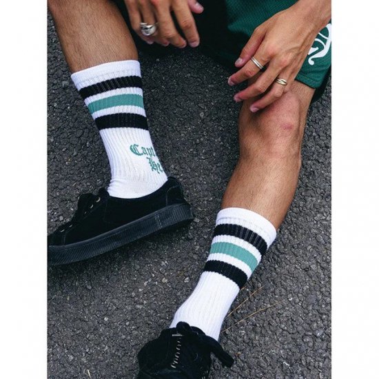 <img class='new_mark_img1' src='https://img.shop-pro.jp/img/new/icons12.gif' style='border:none;display:inline;margin:0px;padding:0px;width:auto;' />CAPTAINS HELM #CH 2PC LINE SOCKS