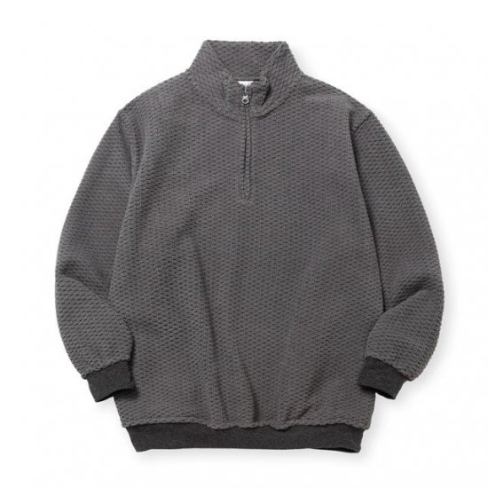 <img class='new_mark_img1' src='https://img.shop-pro.jp/img/new/icons12.gif' style='border:none;display:inline;margin:0px;padding:0px;width:auto;' />CALEE UNEVEN FLEECE HALF ZIP SW