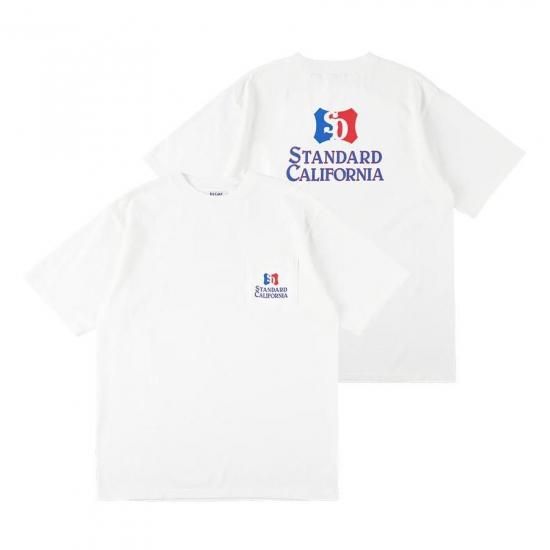 STANDARD CALIFORNIA シールドロゴ Tシャツ　L SWIPES / STANDARD CALIFORNIA/スタンダード カリフォルニア