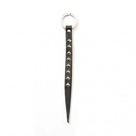 CALEE STUDS LEATHER KEY HOLDER - FLOATER