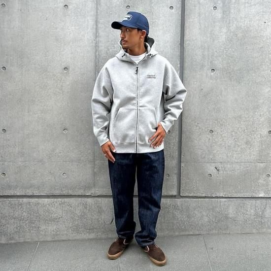 STANDARD CALIFORNIA SD Tech Warm Zip Hood Sweat - FLOATER