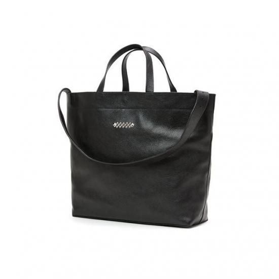 CALEE STUDS LEATHER TOTE BAG - FLOATER