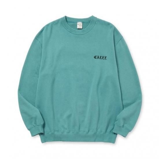 CALEE SYNDICATE RETRO WESTERN GIRL CREW NECK SW - FLOATER