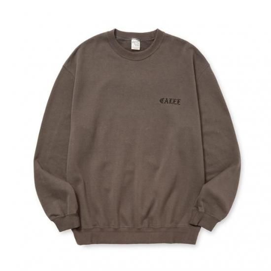 CALEE SYNDICATE RETRO WESTERN GIRL CREW NECK SW - FLOATER