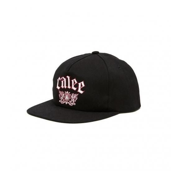 小物 calee CALEE EMBLEM LOGO TWILL CAP - FLOATER