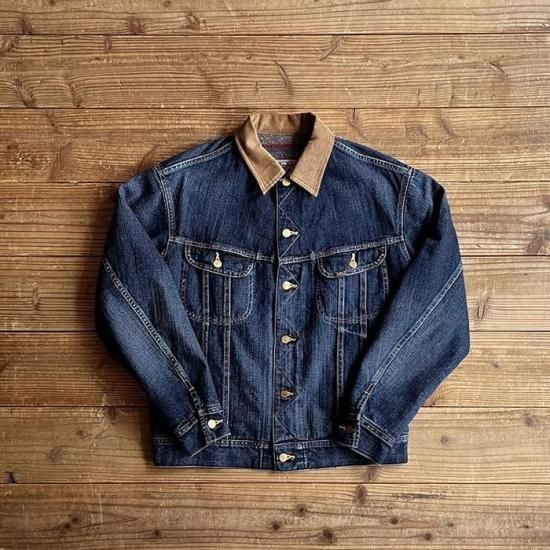 <img class='new_mark_img1' src='https://img.shop-pro.jp/img/new/icons12.gif' style='border:none;display:inline;margin:0px;padding:0px;width:auto;' />STANDARD CALIFORNIA Lee / SD Storm Rider Denim Jacket 101LJ Vintage Wash