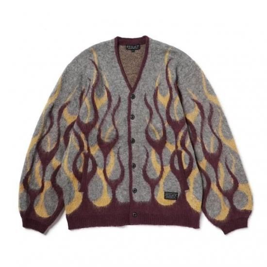 <img class='new_mark_img1' src='https://img.shop-pro.jp/img/new/icons50.gif' style='border:none;display:inline;margin:0px;padding:0px;width:auto;' />EVILACT FLAMES MOHAIR CARDIGAN