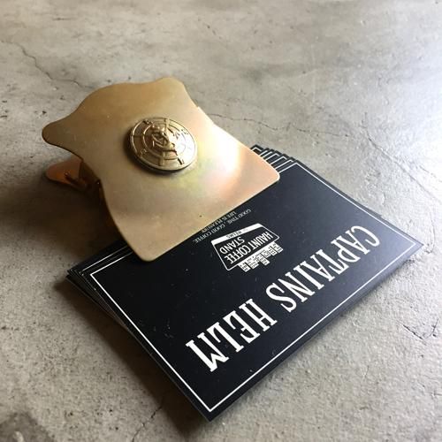 <img class='new_mark_img1' src='https://img.shop-pro.jp/img/new/icons50.gif' style='border:none;display:inline;margin:0px;padding:0px;width:auto;' />CAPTAINS HELM  BUTTON WORKS#CH CONCHO VINTAGE BRASS CLIP