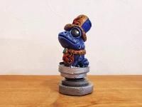 コバルトヤドクガエル メモクリップ 青の帽子