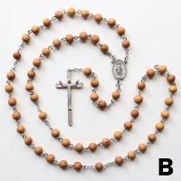 K様 オーダーメイド 白檀 聖母マリアのロザリオA - ロザリオ専門店