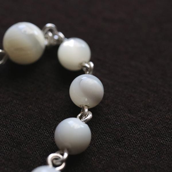 マザーオブパール 聖母マリアのロザリオ（シルバー925製） - ロザリオ