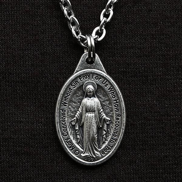 不思議のメダイのペンダントネックレス2 - ロザリオ専門店 ロザリーマリア
