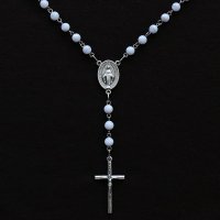 ロザリオ・62【１点物】ブラッドストーン＆マットブラッククォーツ Rosary