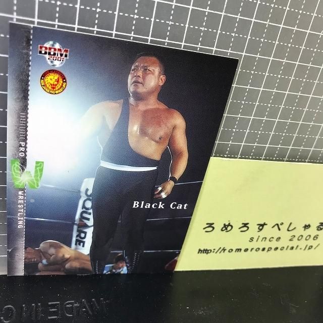 01年bbm 018ブラックキャット Black Cat 新日本プロレス Njpw プロレスカード ろめろすぺしゃるsince06 01年bbm 018ブラックキャット Black Cat 新日本プロレス Njpw プロレスカード ろめろすぺしゃるsince06