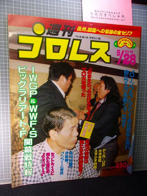 ◇週刊プロレス94号(1985/5/28)ジャンボ鶴田/長州力/ジャイアント馬場