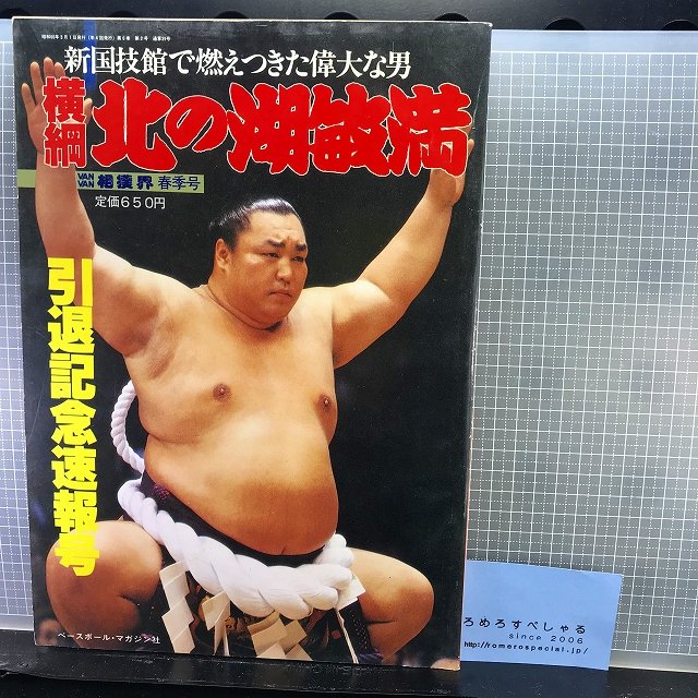 最大66％オフ！ 1991年 花田三代 ゴング格闘技 大相撲