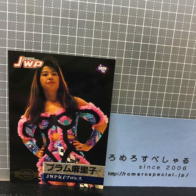 ◆1995年BBM♯163プラム麻里子/Plum Mariko/JWP女子プロレス【プロレスカード】ジャパン女子プロレス -  ろめろすぺしゃるsince2006