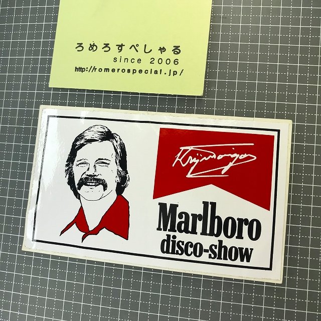 ストア ステッカー marlboro