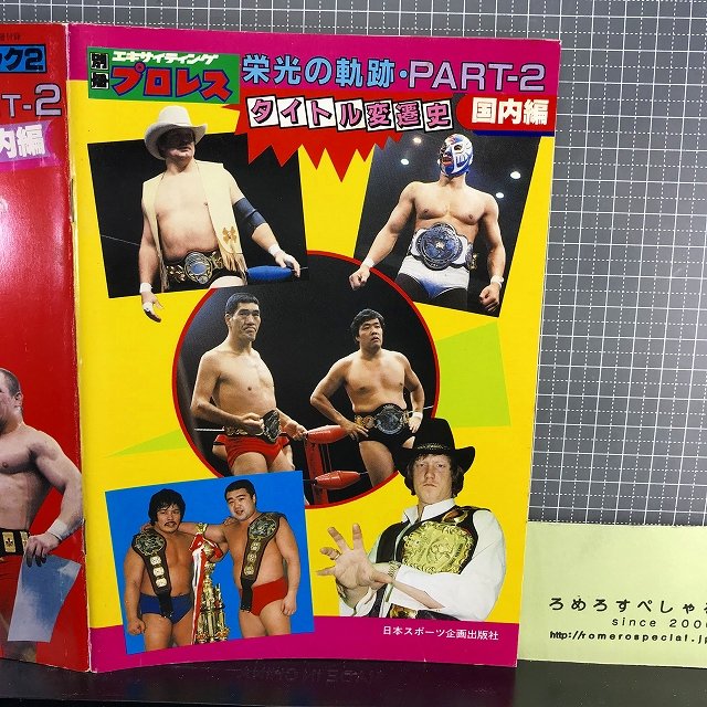 エキサイティングプロレス付録 '84 IWGP観戦ハンドブック 定価の88