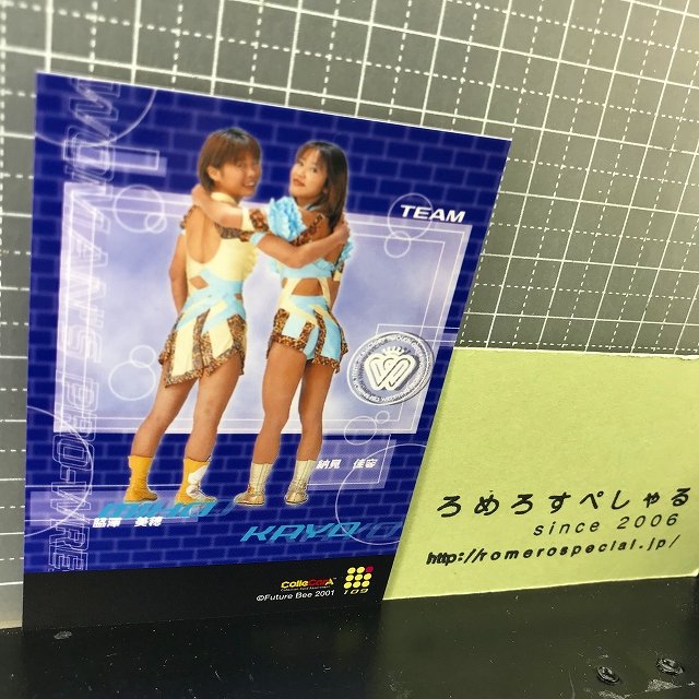 ◇未来蜂/女子プロレスカード2001年♯109脇澤美穂&納見佳容/Miho