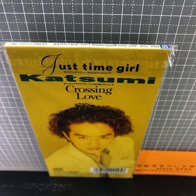 ○【8cmシングルCD/8センチCD♯022】KATSUMI『Just time girl/Crossing