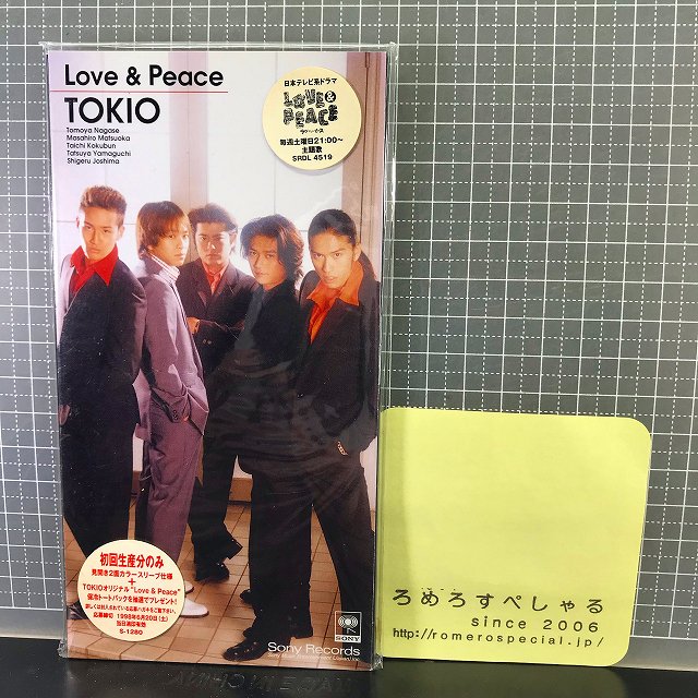 □○【8cmシングルCD/8センチCD♯360】TOKIO/トキオ『Love&Peace 