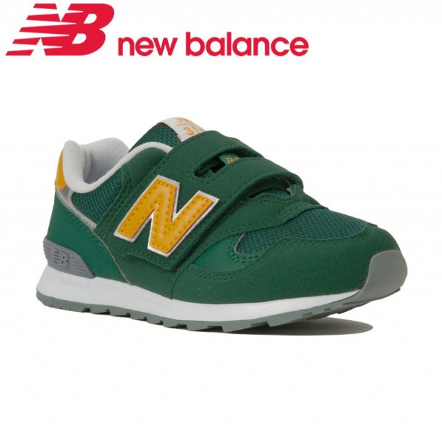 newbalance】ニューバランス NB ベビー キッズ ジュニア スニーカー 17cm・18cm・19cm・20cm・21cm(PO313GR)