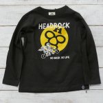 【HEADROCK】ヘッドロック アメカジ マスク 長袖Tシャツ ブラック (921037-BK)