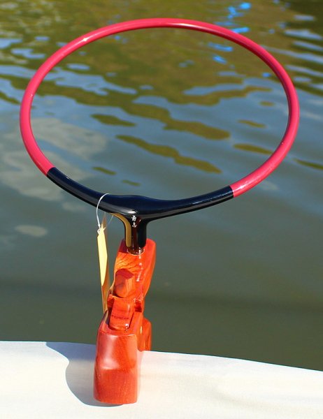 ヘラブナ釣り用 万力 タモ網 玉の柄 竿掛け セット 寿光作 - その他