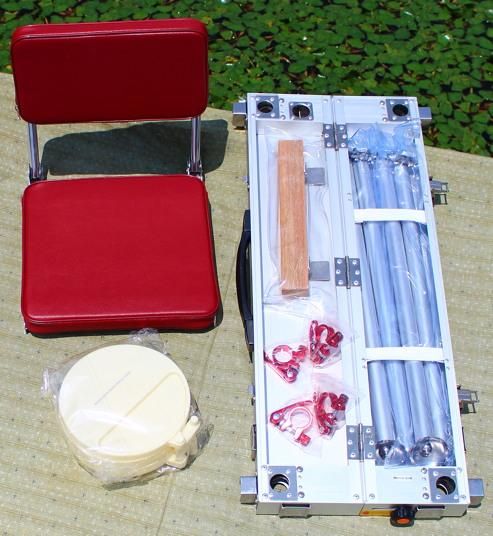エサボール変わりました!長方型アルミ釣り台 - へらぶな釣具の エサボール変わりました!長方型アルミ釣り台 - へらぶな釣具の